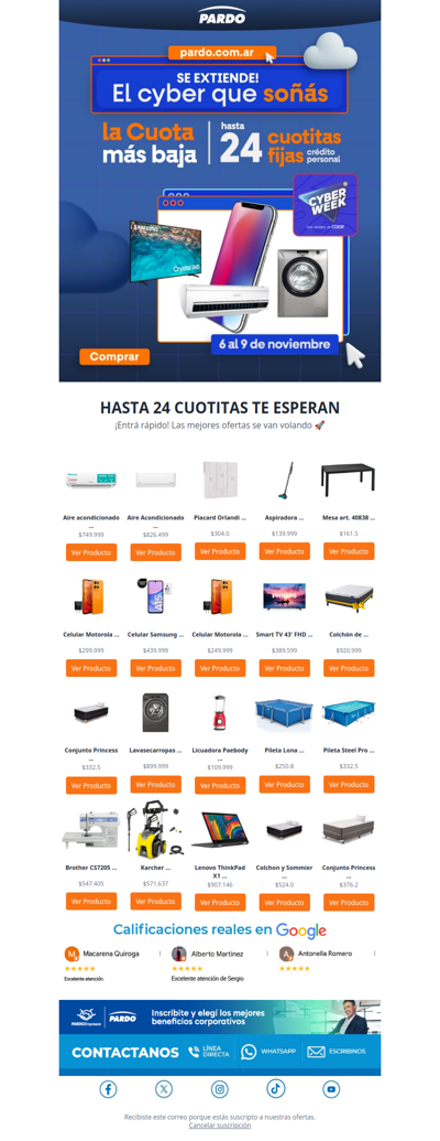 🤑 ¡No abras esto si no querés tentarte! 🔥 CyberWeek solo hasta el 9/11