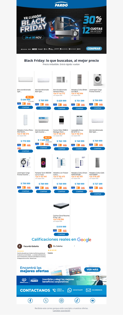 ⚡ Black Monday: El calor sube, ¡LOS PRECIOS BAJAN! 🤯