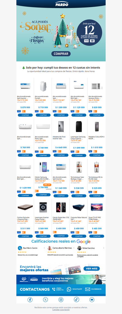 ⚡ HOY o NUNCA: ¡12 CUOTAS SIN INTERÉS en TODO! 😱