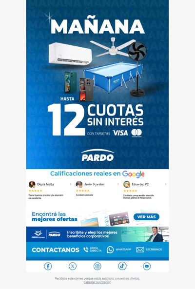 🔥 Mañana 12 cuotas sin interés: No digas que no te avisamos 😱