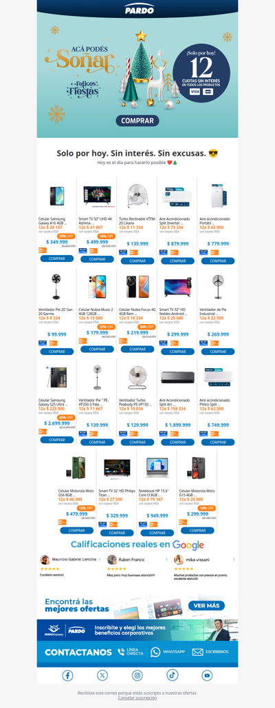 ✨ El sueño que venís postergando se cumple hoy en 12 cuotas sin interés 🙌