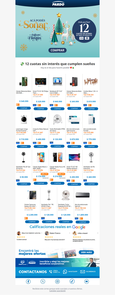 Solo por hoy. Sin interés. Sin excusas. 😎