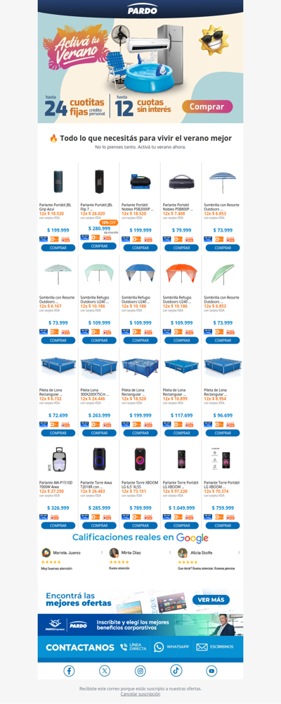 🔊 Si no suena, no es verano