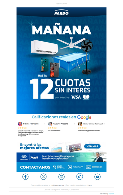 ¡Te lo merecés! Mañana 12 cuotas sin interés en casi todo