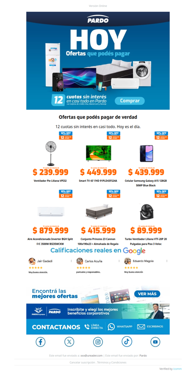 🔥 SOLO PARA VOS: 12 cuotas sin interés en casi todo (abrí)