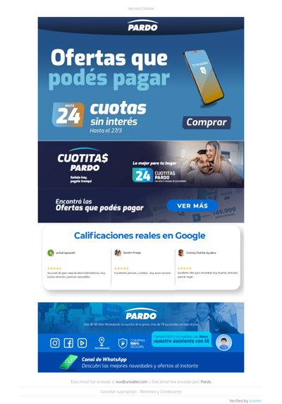 Si estás viendo esto ¡Tenés 24 CUOTAS SIN INTERÉS! 😱