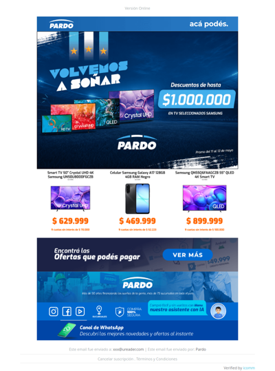 Hasta $1.000.000 de ahorro