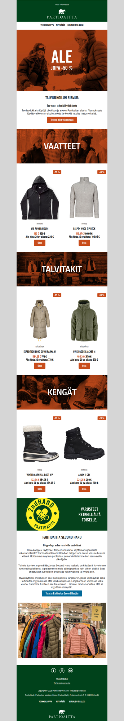 Talviulkoilun riemua