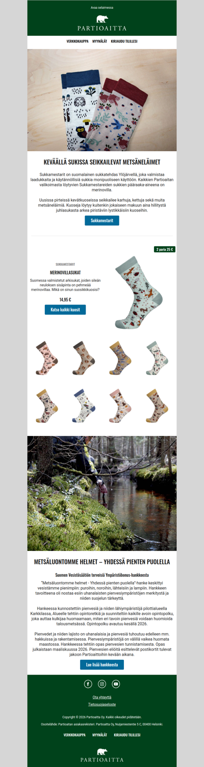 Iloiset kevätkuosit