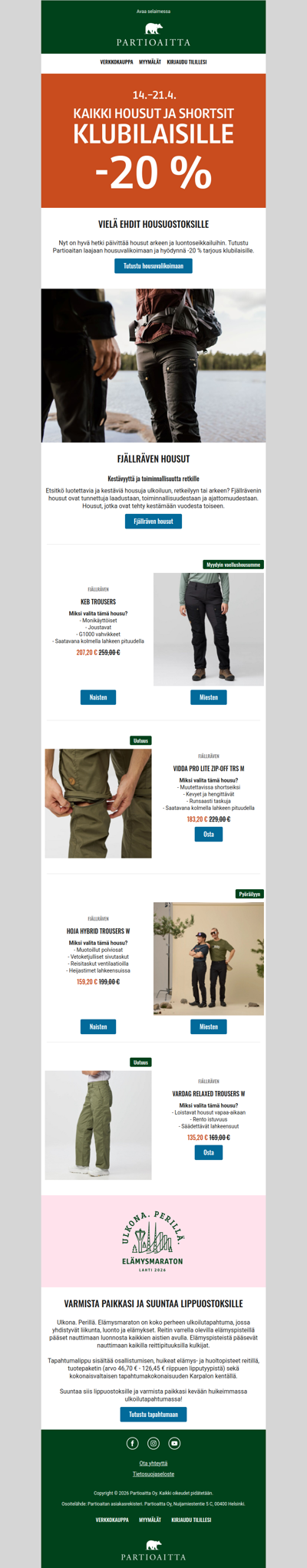 Suuntaa housuostoksille