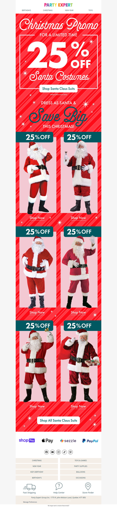 🎅 Christmas Sale: 25% OFF