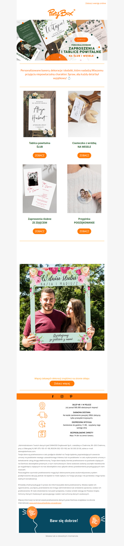 Wasz ślub, Wasze zasady, Wasze dekoracje 💍