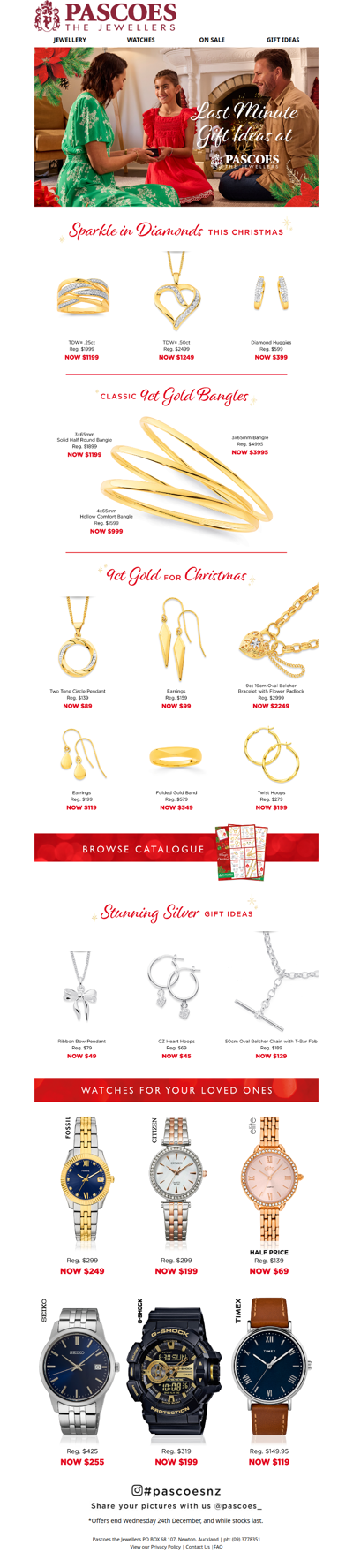 Last Minute Gift Ideas at Pascoes