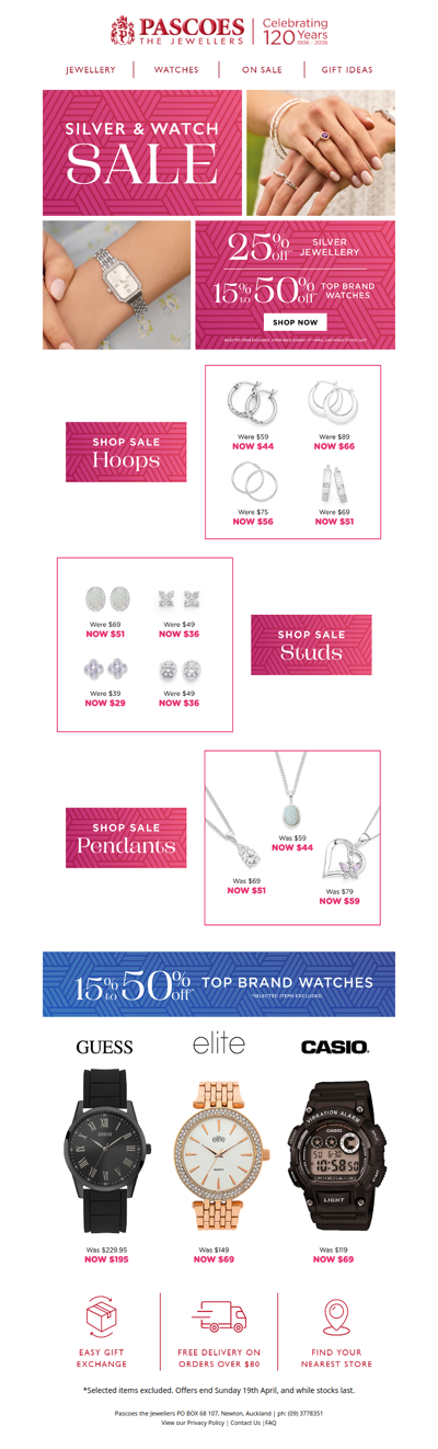 Dress Up in Silver & Watches