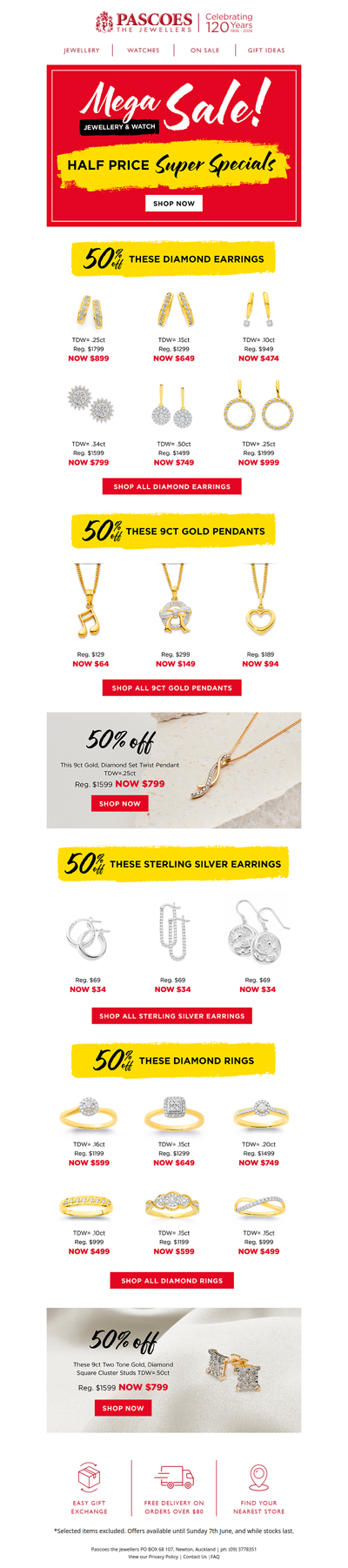 Shop Half Price Super Specials