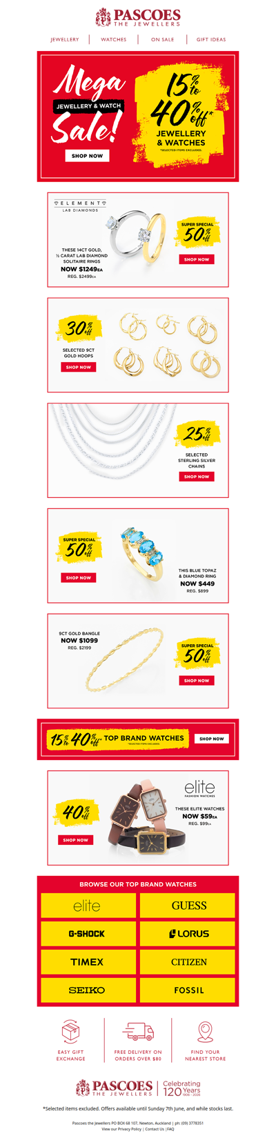 Don't Miss Out on Our Mega Sale