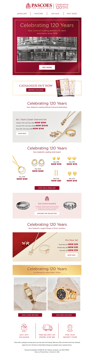 120 Years Celebration Catalogue Out Now