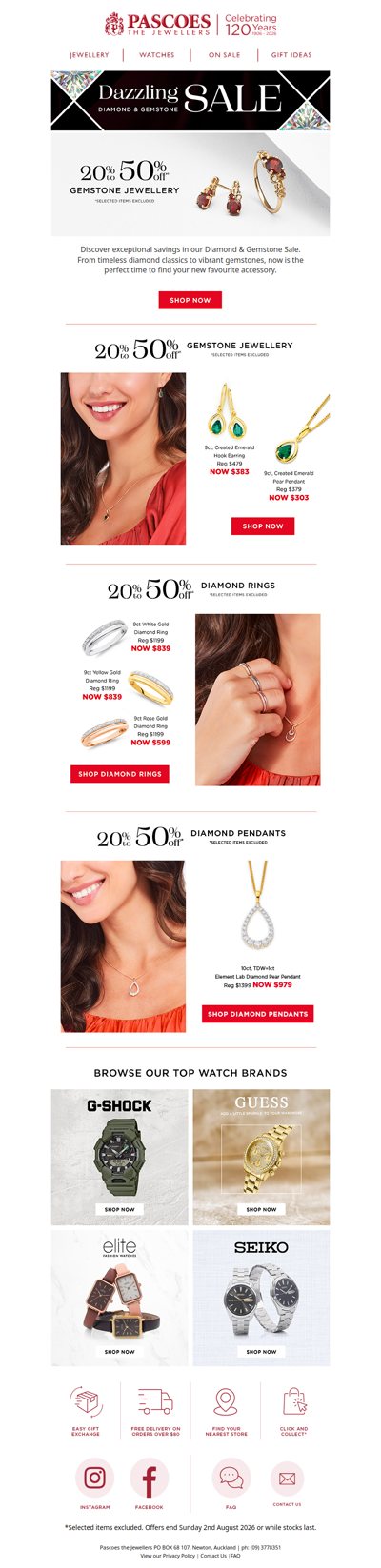 Love our Diamond & Gemstone Sale