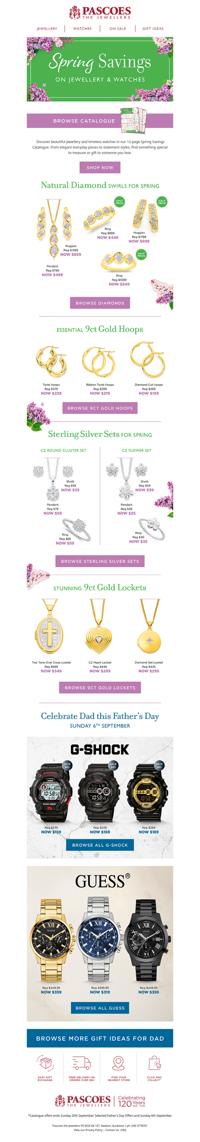 Spring Savings ~ Catalogue Out Now