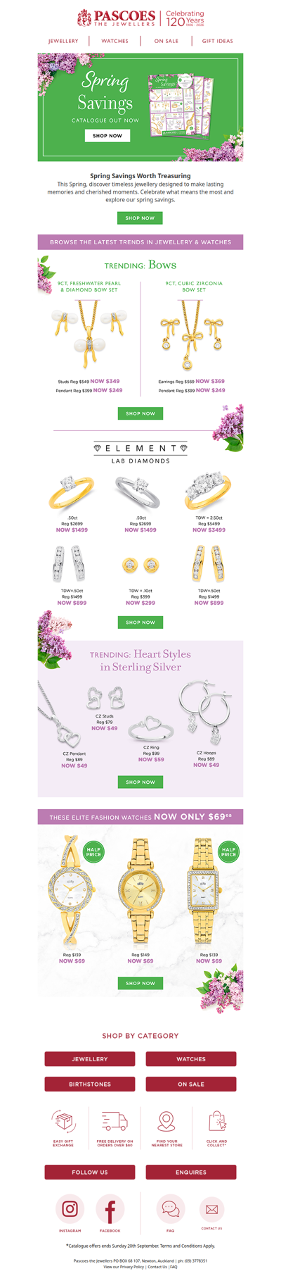 Spring Savings Worth Treasuring