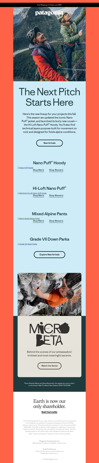 New gear for climbing this fall