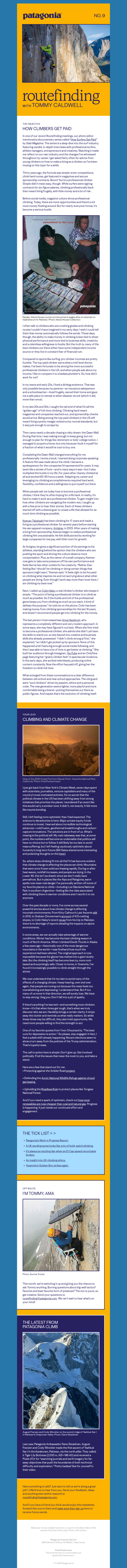 How climbers get paid