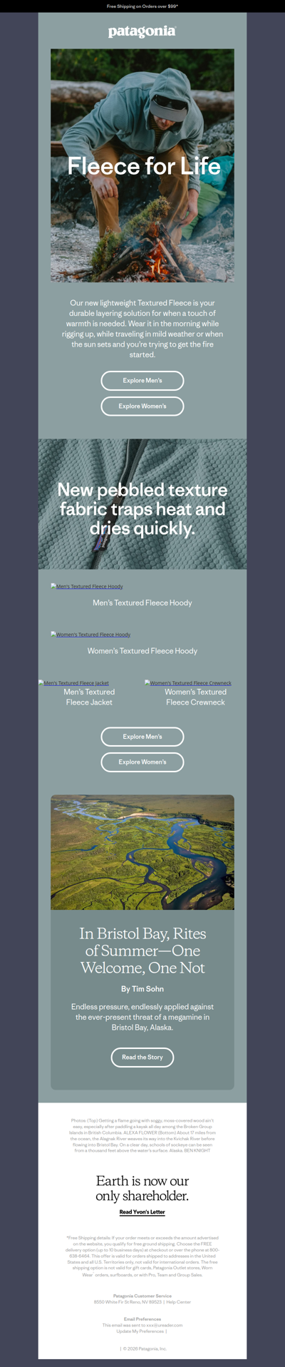 New lightweight textured fleece for spring