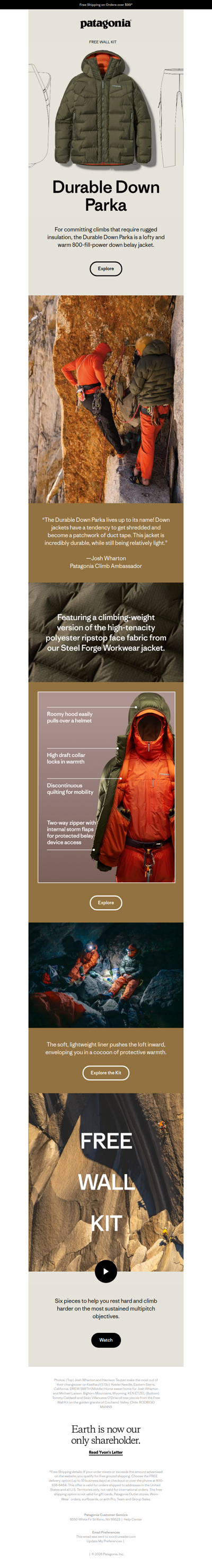 Meet the new Durable Down Parka