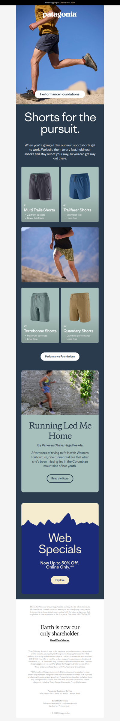 Shorts made to move freely
