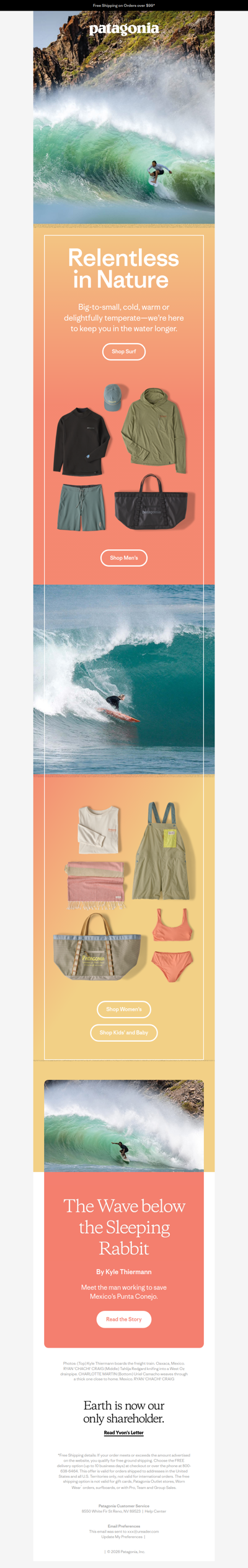 Surf gear for any forecast