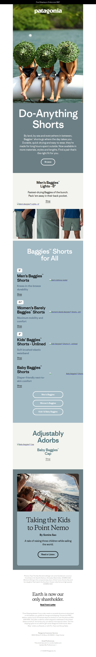 Which Baggies are you bringing?