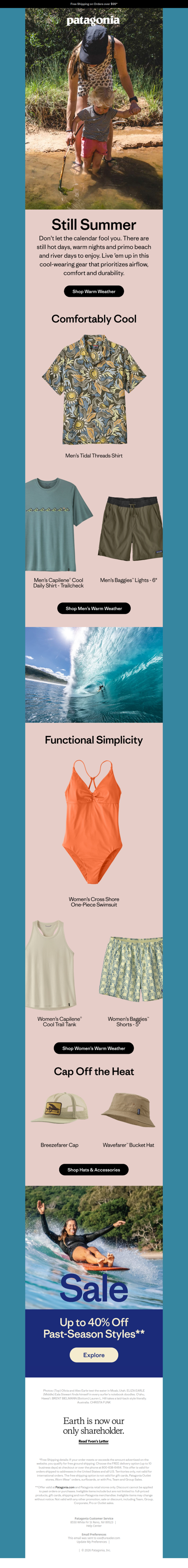 Clothes that aren't giving up on summer