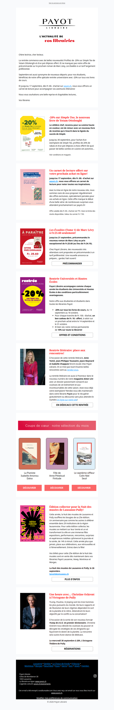 Ottolenghi: -20% sur son nouveau livre!