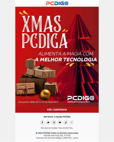 🎁Xmas PCDIGA: A derradeira campanha de 2024