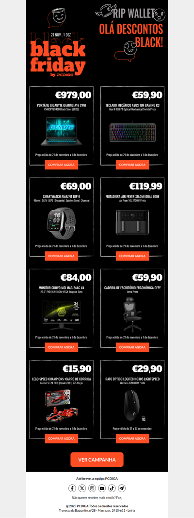 Periféricos Gaming a preços LOUCOS!