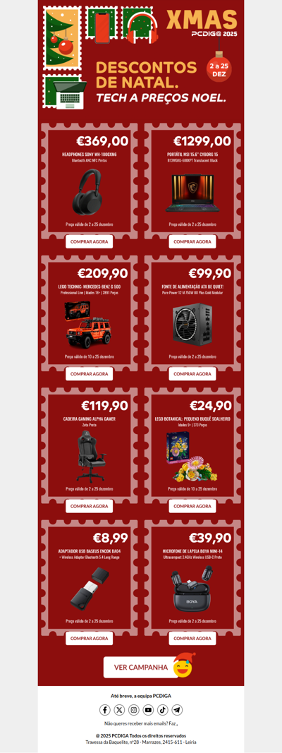 Silêncio na noite de Natal? Nem pensar!