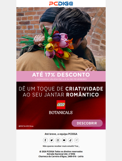 Dia dos Namorados LEGO 🌹