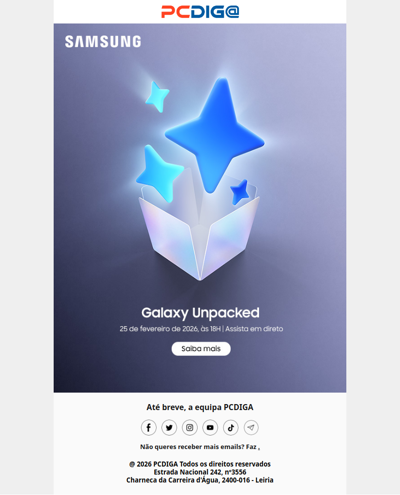 📦 Galaxy Unpacked: algo novo está a chegar