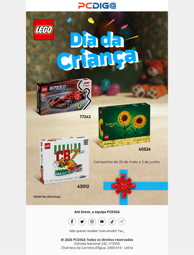Dia da Criança LEGO: vamos brincar? 🧒