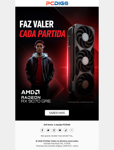 Radeon RX 9070 GRE: Faz valer cada partida