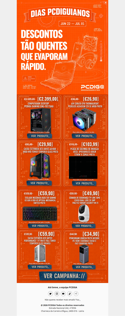 Dias PCDIGuianos: teclado Asus a 59,90€ e muito mais 🔥