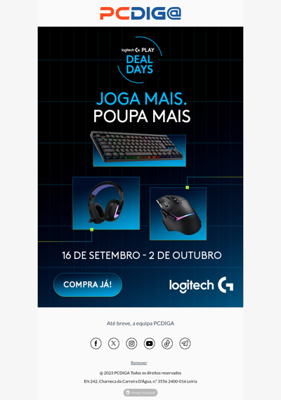 Logi PLAY: Joga mais. Poupa mais. 🎉