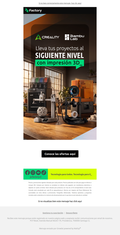 💡Crea, imprime y hazlo realidad con nuestras impresoras 3D✅