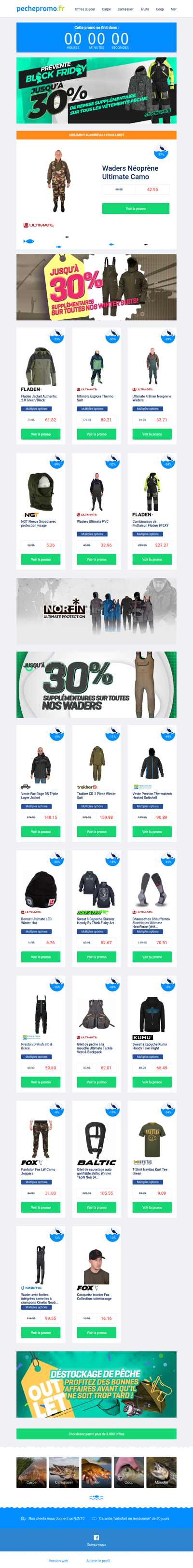 🐠 Attrapez vos avantages avant le Black Friday !