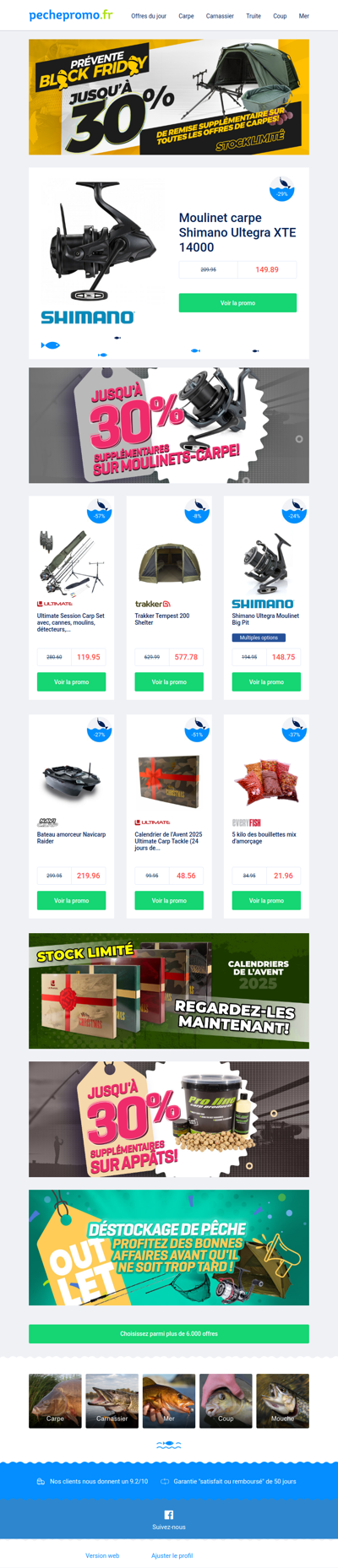 🏎️ Vite ! Les meilleures offres carpe disparaissent bientôt !