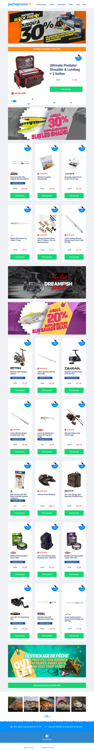 💥 Pré-Black Friday : les offres les plus percutantes de la saison !