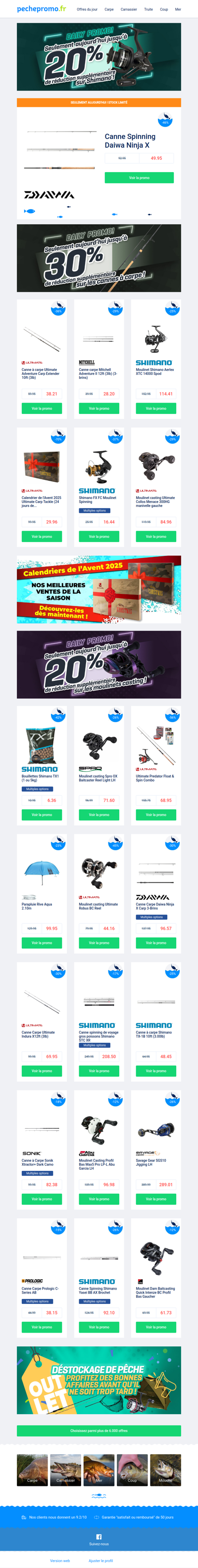 ⚡ Des promos flash à ne pas manquer !