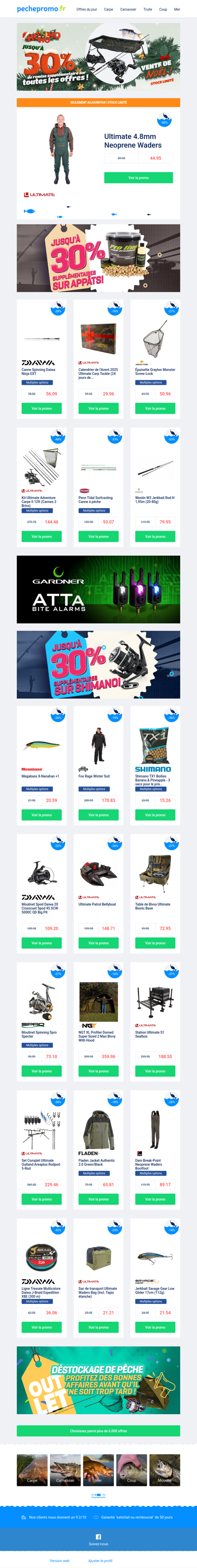 🌟 Promos de Noël scintillantes avec jusqu’à -30 % de réduction !