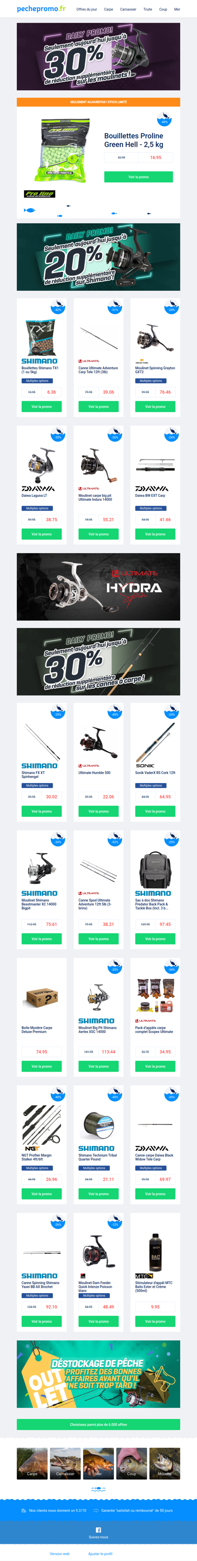 ⚡ La promo illumine votre écran !