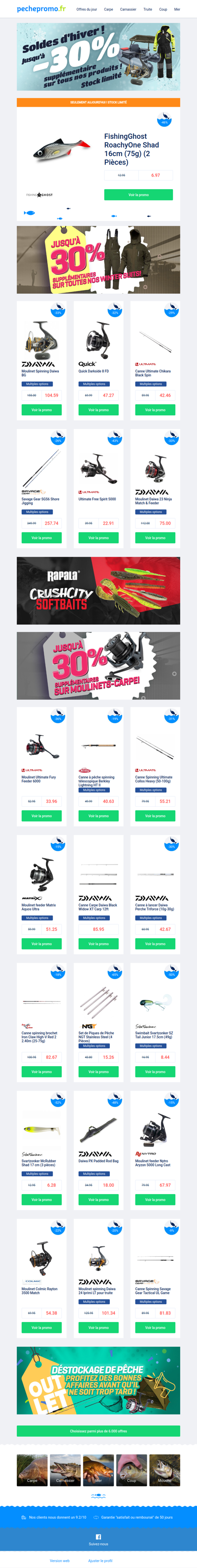 👌 Avec ces soldes d'hiver vous n'aurez pas froid !